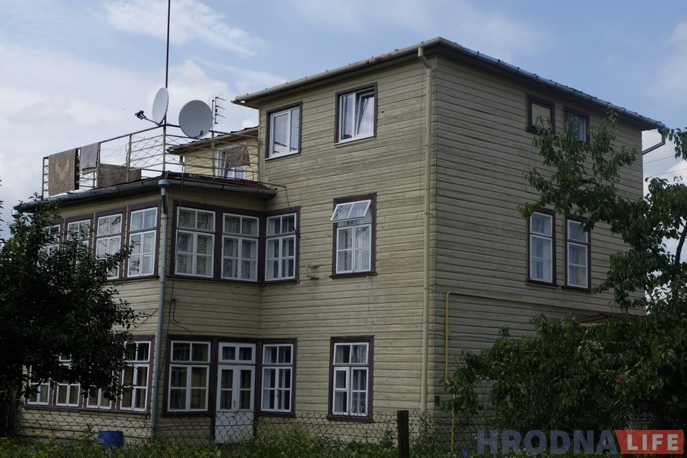 Деревянный конструктивизм на улице Осипенко. Фото из архива Hrodna.life