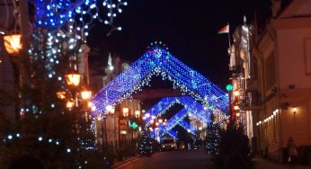 В Гродно готовят праздничную иллюминацию для улиц города