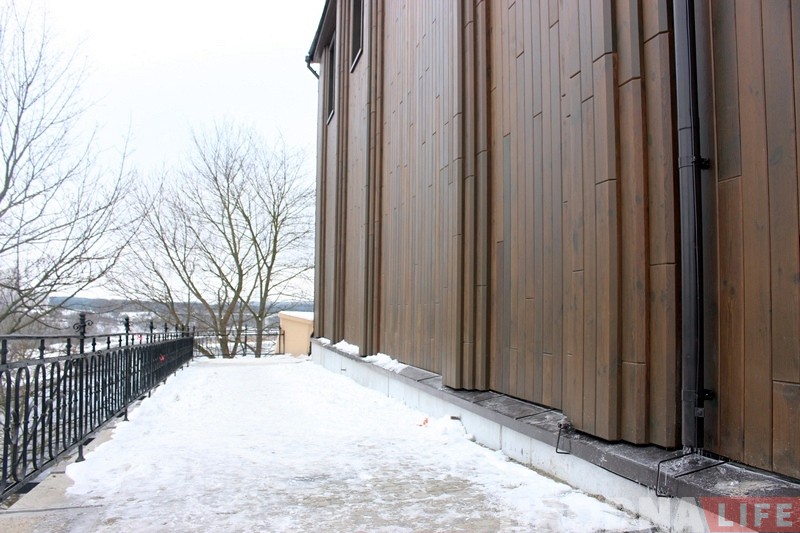 В Коложе закончился ремонт стены. Начинается подготовка к ремонту внутри В Коложе закончился ремонт стены. Начинается подготовка к ремонту внутри