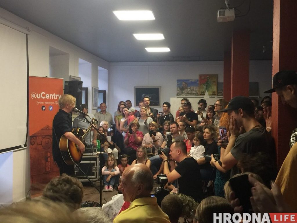 Лявон Вольский выступил в Гродно Лявон Вольский выступил в Гродно