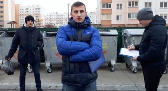 Еще один гродненец решил зарабатывать на выносе мусора. Получается!