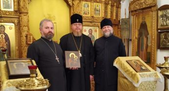 В Гродно вернулась историческая копия утерянной Коложской иконы. Ее привезли из Германии