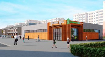 В бывшей казарме на Щорса откроют торговый центр Kazzarma Mall. Так он будет выглядеть