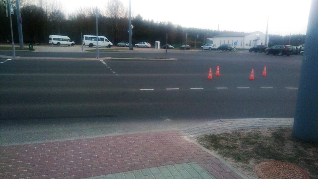 В Ольшанке сбили девочку. Водитель сам отвез ее в больницу, ее госпитализировали (обновлено)