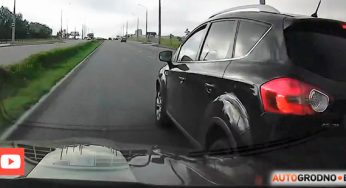 В Гродно водители снесли друг другу зеркала и спорят, кто виноват