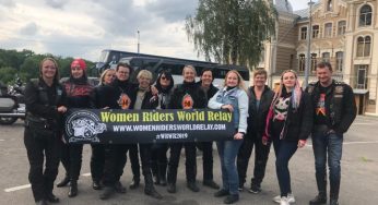 Участницы крупнейшего в мире женского мотопробега побывали в Гродно
