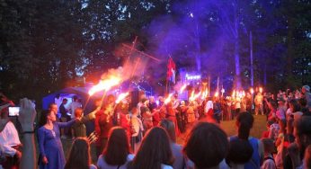 Фестиваль «Мяжа» закончили музыкой и фаер-шоу