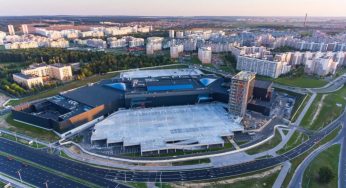 В Гродно откроют самый большой в стране фудкорт. Он будет выглядеть как средневековый город