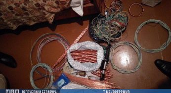 Гродненец украл 70 килограм медного кабеля с новостроек Ольшанки и Колбасино