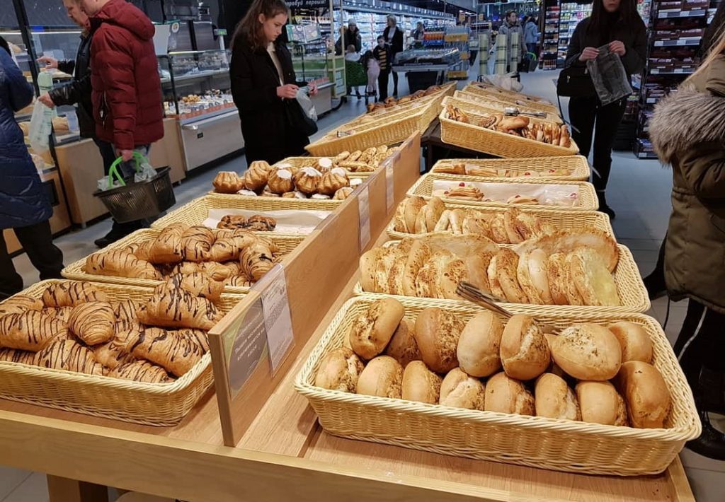 открытое хранение продуктов в магазине