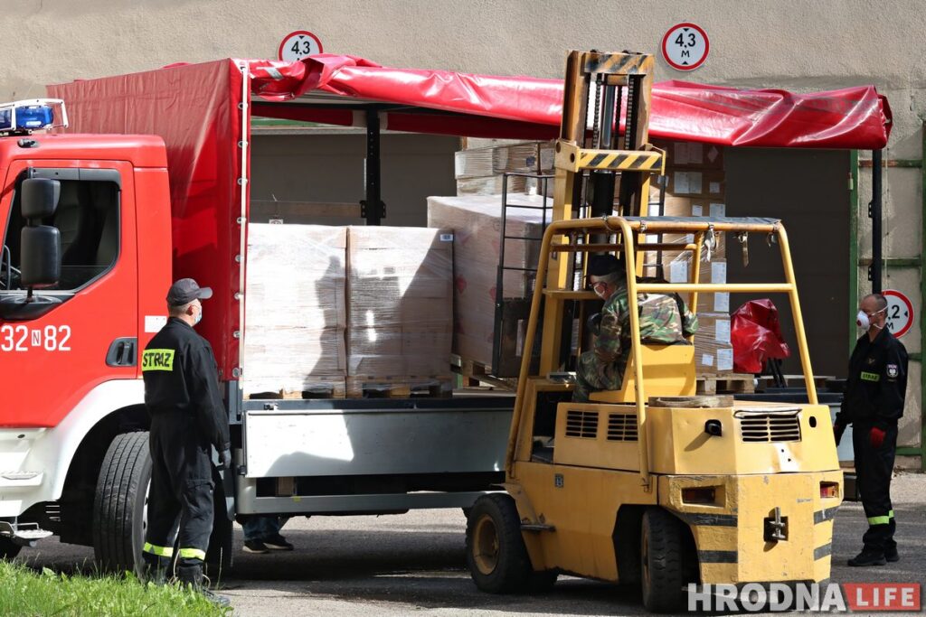 В Гродно прибыла гуманитарная помощь из Польши на 809 тысяч рублей