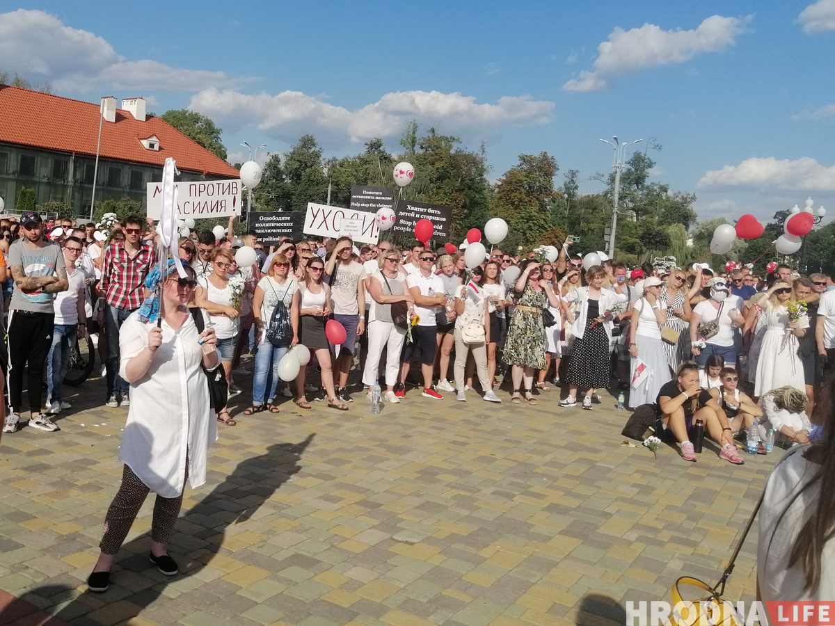 "Гродзенцы, паверце мне яшчэ раз!». Пра што гаварыў Мечыслаў Гой з гараджанамі на плошчы