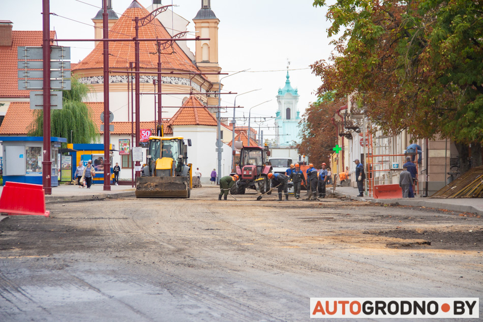 Центр Гродно парализован - 26 августа 2020 - АвтоГродно