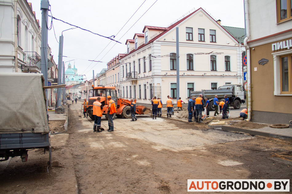 Центр Гродно парализован - 26 августа 2020 - АвтоГродно