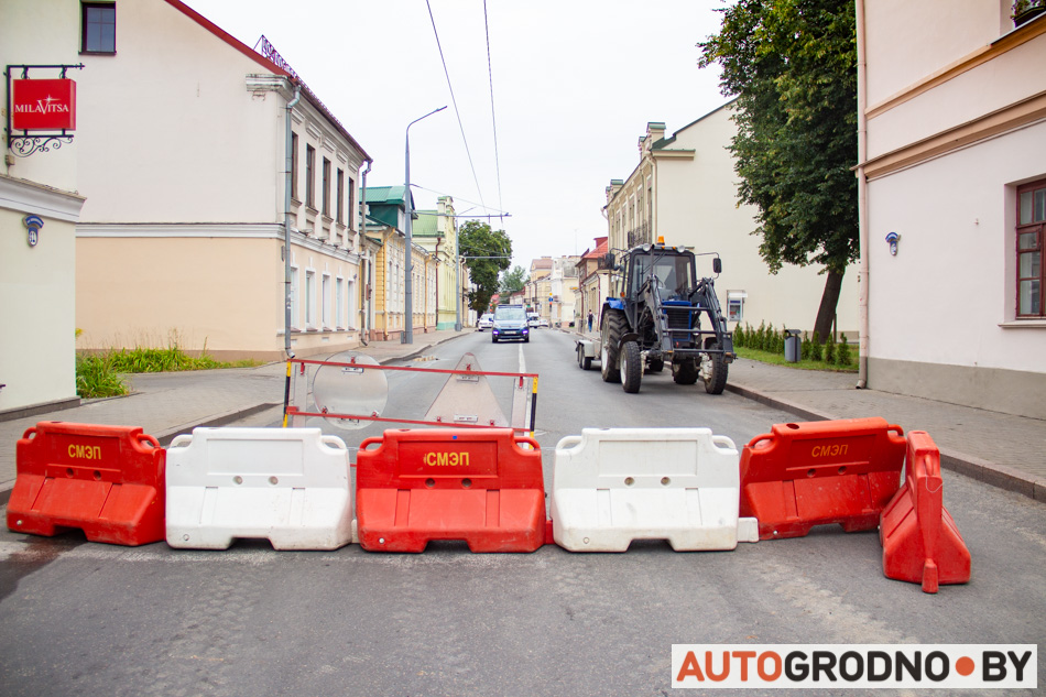 Центр Гродно парализован - 26 августа 2020 - АвтоГродно