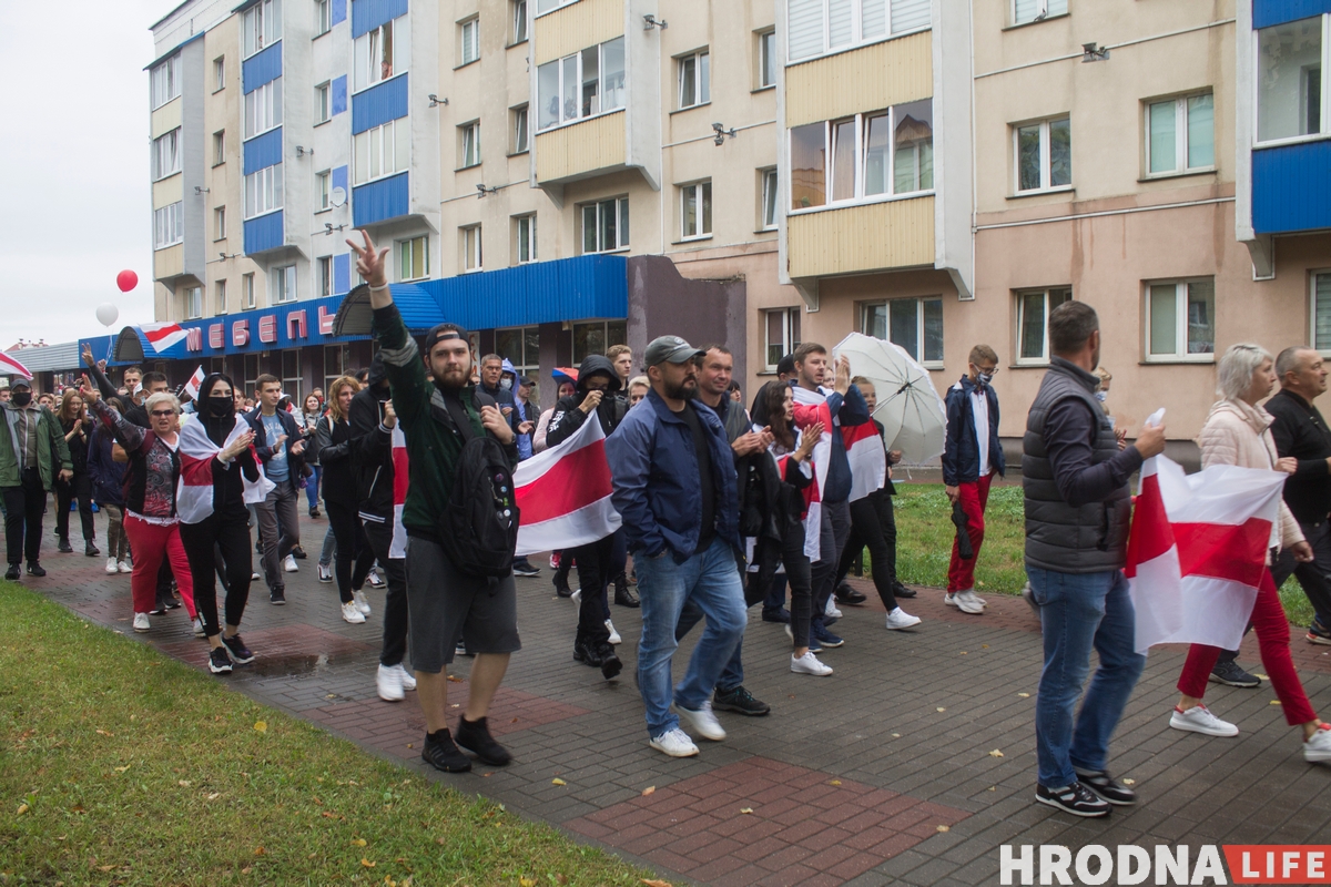 Шествия и задержания. Гродненцы собрались 30 августа на мирную акцию