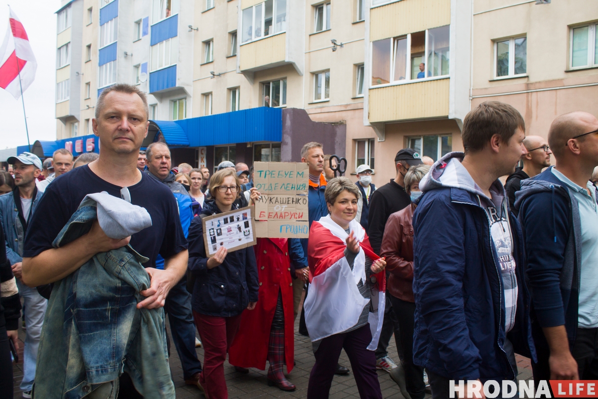 Шествия и задержания. Гродненцы собрались 30 августа на мирную акцию