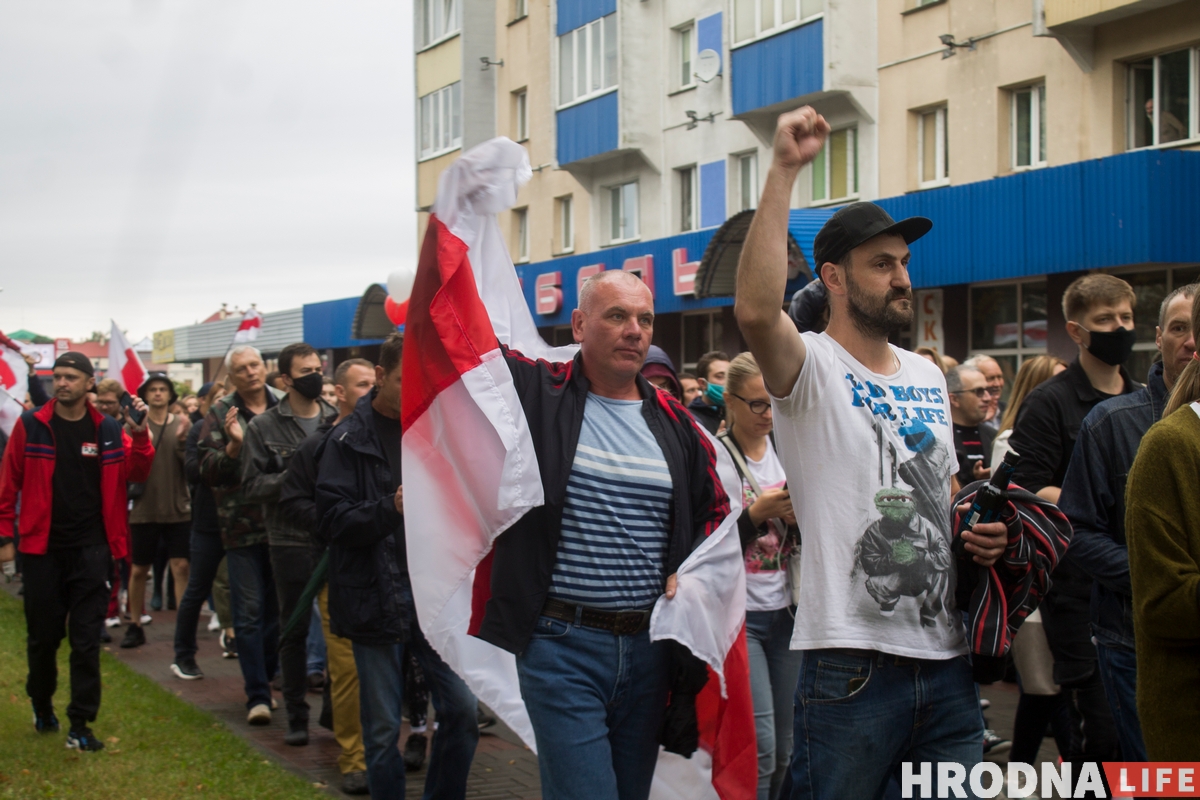 Шествия и задержания. Гродненцы собрались 30 августа на мирную акцию