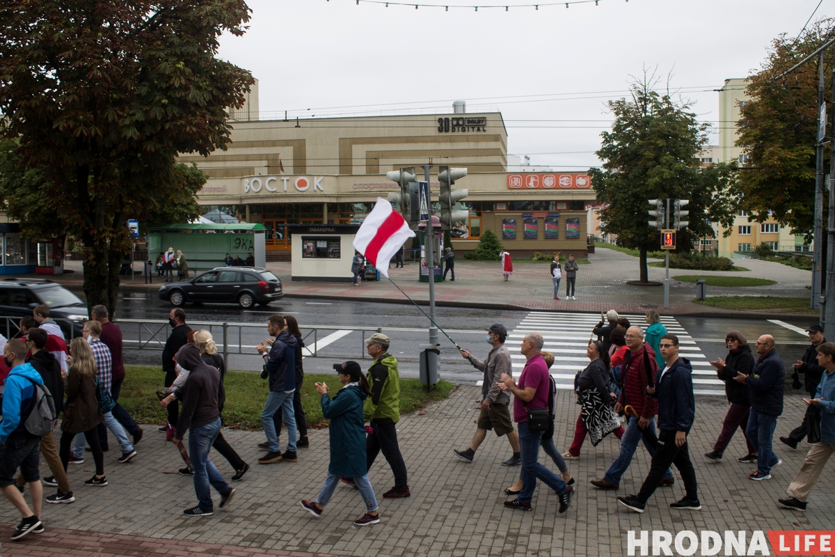 Шествия и задержания. Гродненцы собрались 30 августа на мирную акцию