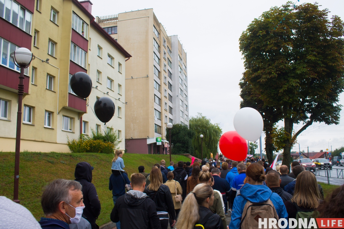 Шествия и задержания. Гродненцы собрались 30 августа на мирную акцию