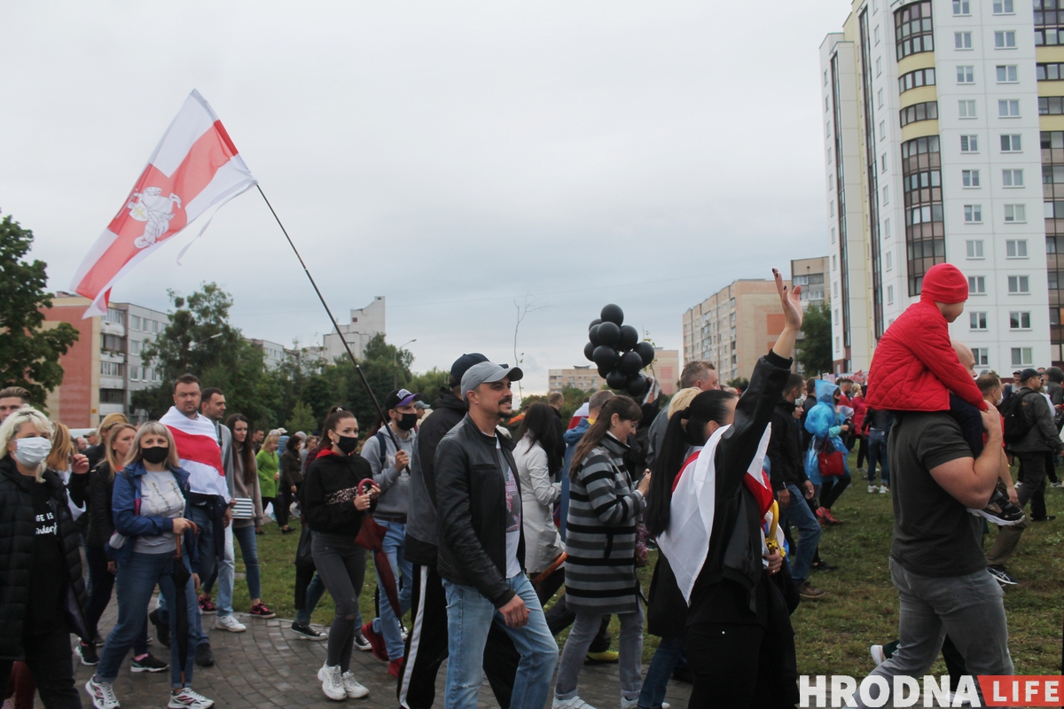 Шествия и задержания. Гродненцы собрались 30 августа на мирную акцию