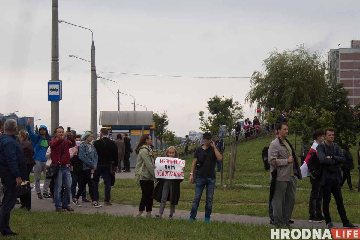 Шествия и задержания. Гродненцы собрались 30 августа на мирную акцию