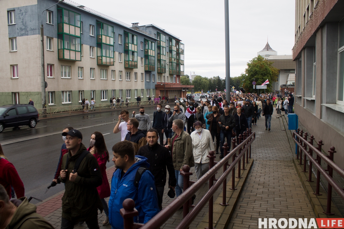 Шествия и задержания. Гродненцы собрались 30 августа на мирную акцию