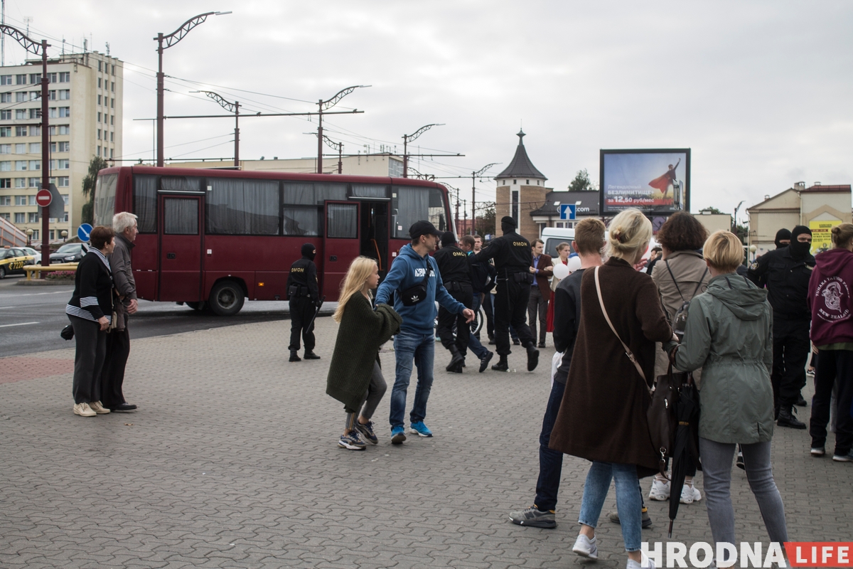 Шествия и задержания. Гродненцы собрались 30 августа на мирную акцию