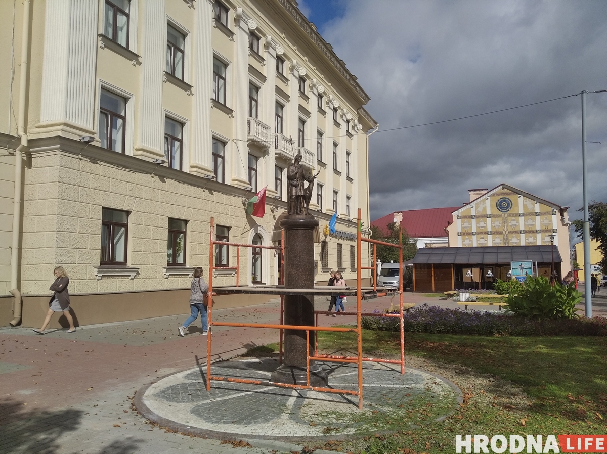 Скульптуру Святого Губерта установили в Гродно