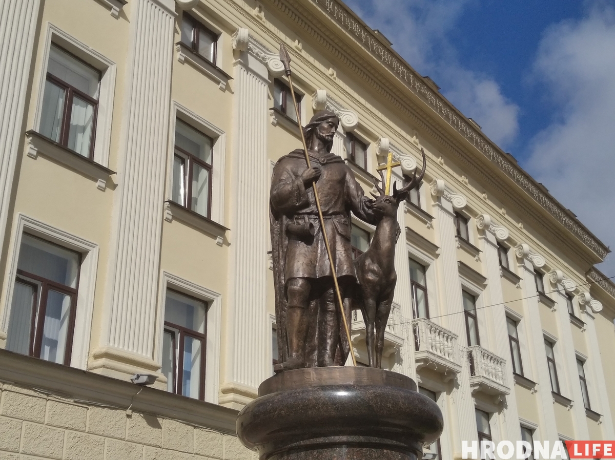 Скульптуру Святого Губерта установили в Гродно