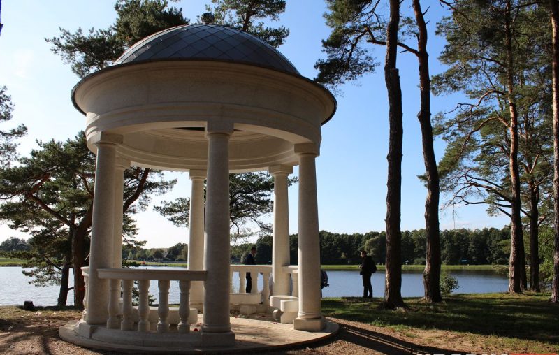 ротонда беседка юбилейное озеро