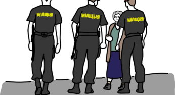 В Литве обнаружили бывшего милиционера из Лиды, который участвовал в репрессиях в 2020 году