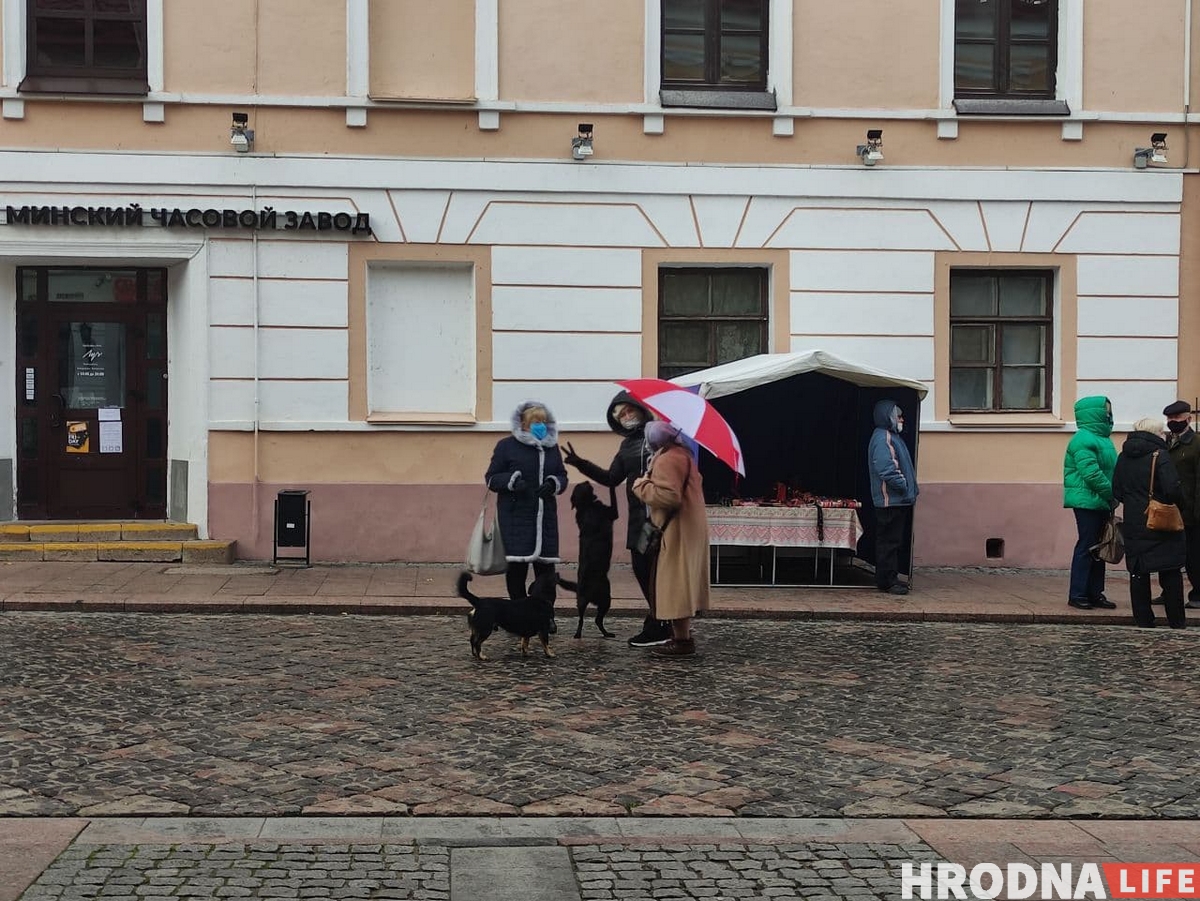 Мінімум 12 чалавек затрымалі ў Гродне ў дварах 29 лістапада. Міліцыя: "Ненадоўга збіраліся малалікія групы грамадзян"