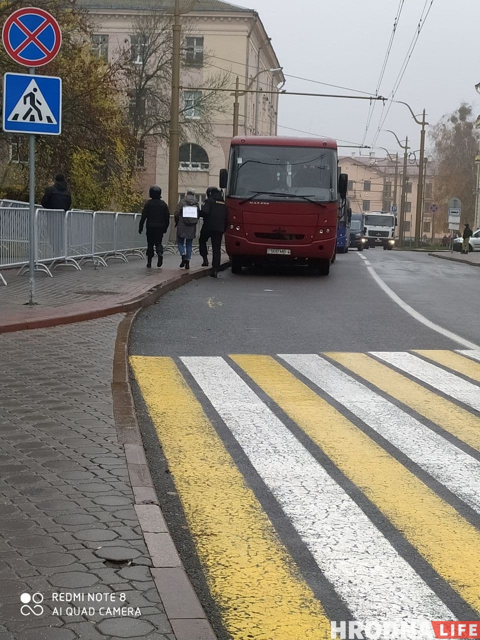 Гродна 15 лістапада: акцыя памяці Бандарэнка, разбурэнне мемарыялаў, дзясяткі затрыманняў