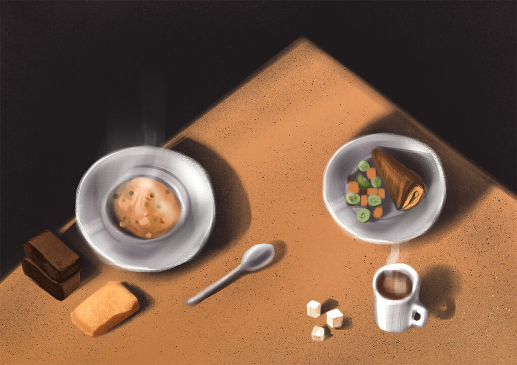 “Добавили грамм лаврового листа - получили штраф в $400”. Кто поставляет в изолятор Гродно обеды с “совдеповскими” котлетами Еда в ИВС