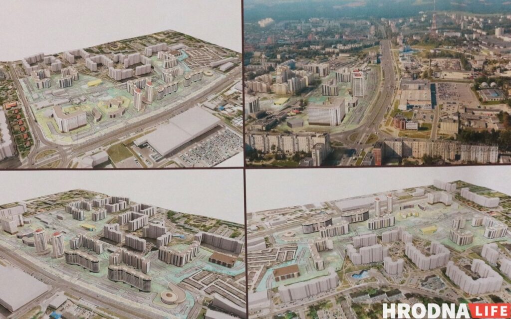 Проект квартала на Дубко, опубликованный в 2020 год. Архив Hrodna.life