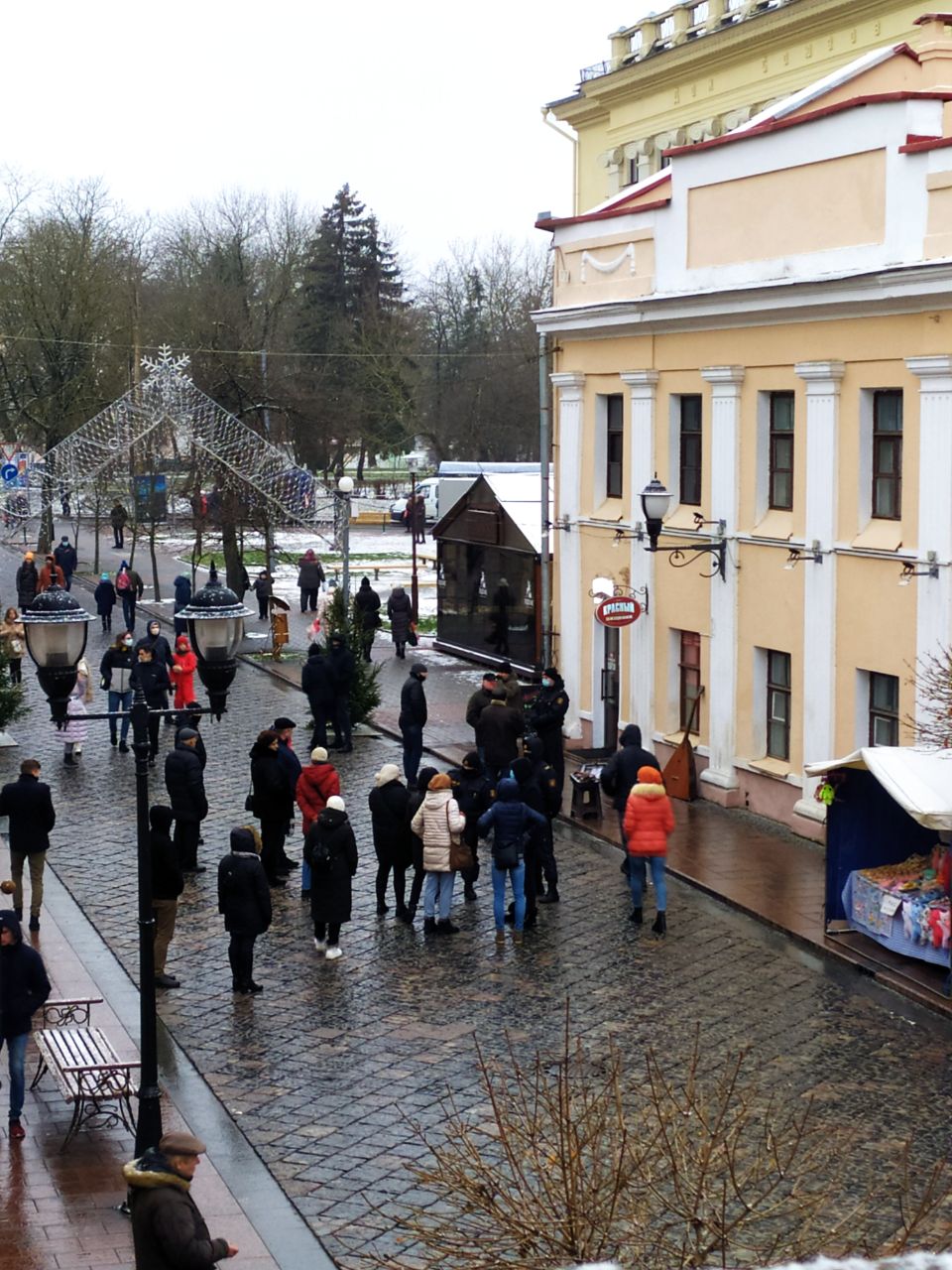 В Гродно 13 декабря задержали несколько человек