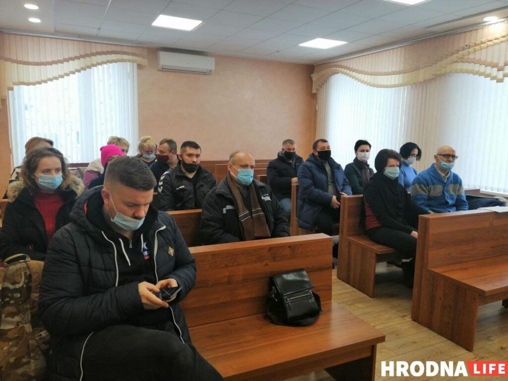 Дело Юзеф Немеро. Заседание в Гродненском областном суде 14 января. Фото: Hrodna.life