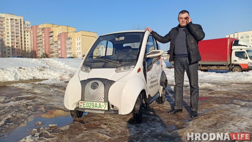 Электромобиль Sidus A01 сделан в Китае. Он маленький и экономичный