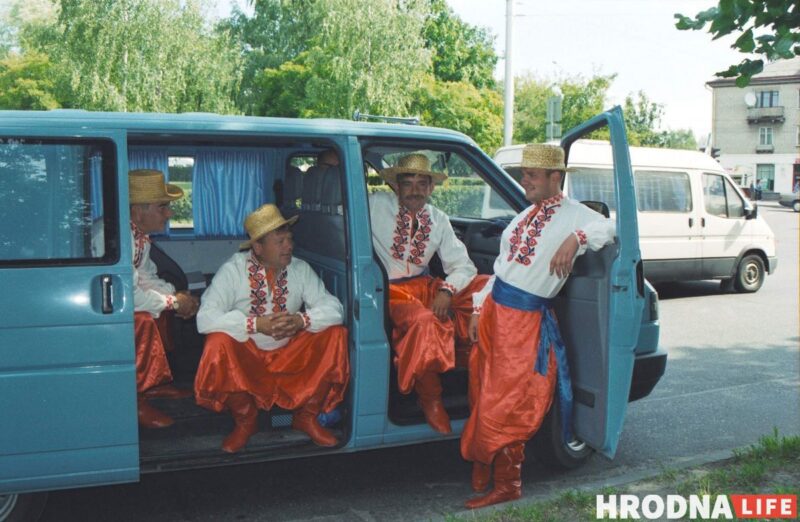 история Фестиваля национальных культур в Гродно - 2002 год, старые фото Гродно