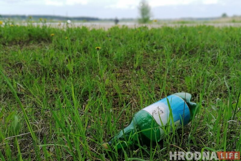 отдых на пляже на Гродненском море, водохранилище ГЭС