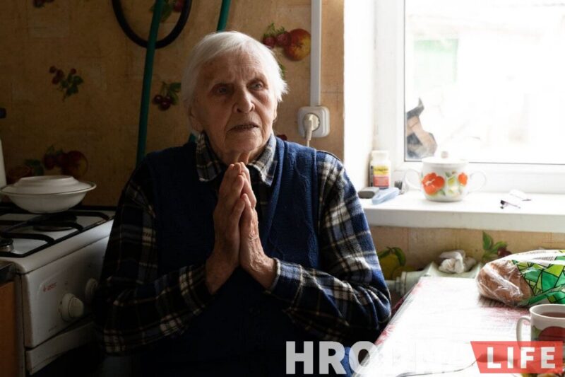 “Я і не думала, што так бывае". Читатель  Hrodna.life оплатил долг 89-летней гродненки перед водоканалом