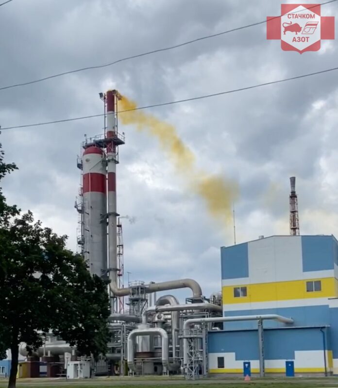 На "Гродно Азот" снова остановился цех. Выпуск продукции не прекращался На "Гродно Азот" снова остановился цех. Выпуск продукции не прекращался