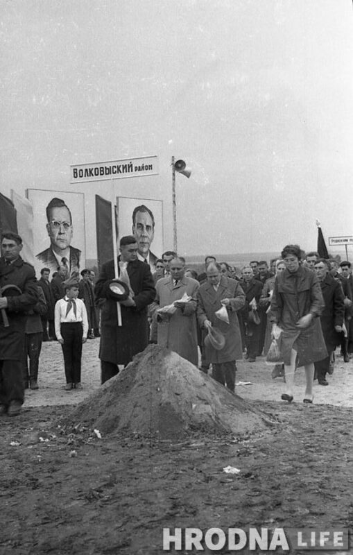 Капсула с посланием потомкам, Курган Славы в Гродно, 1969 г.