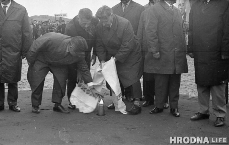 Капсула с посланием потомкам, Курган Славы в Гродно, 1969 г.