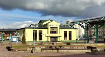 На автовокзале в Гродно исчезли объявления на белорусском языке