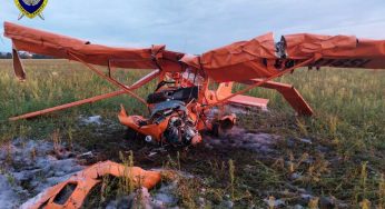 Стали известны подробности падения самолета под Слонимом