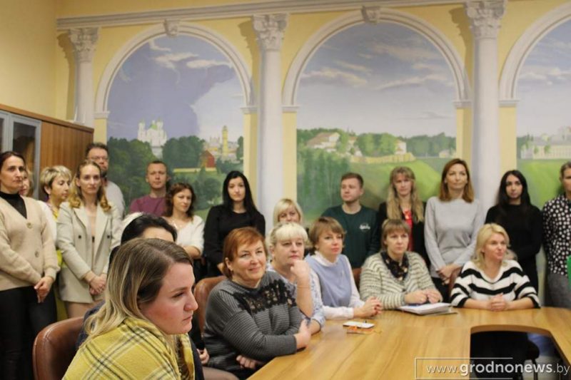 Обсуждение проекта в Гродненском городском ЖКХ. Фото Гродненская правда