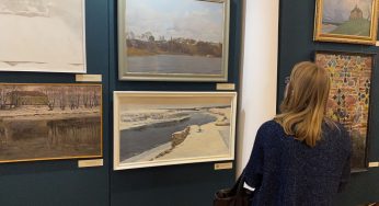 «Гродно сам и о себе» — выставка видов города последних 100 лет работает в Новом замке