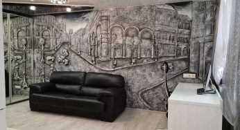 Недвижимость недели: квартира с панно на всю стену продается в Гродно